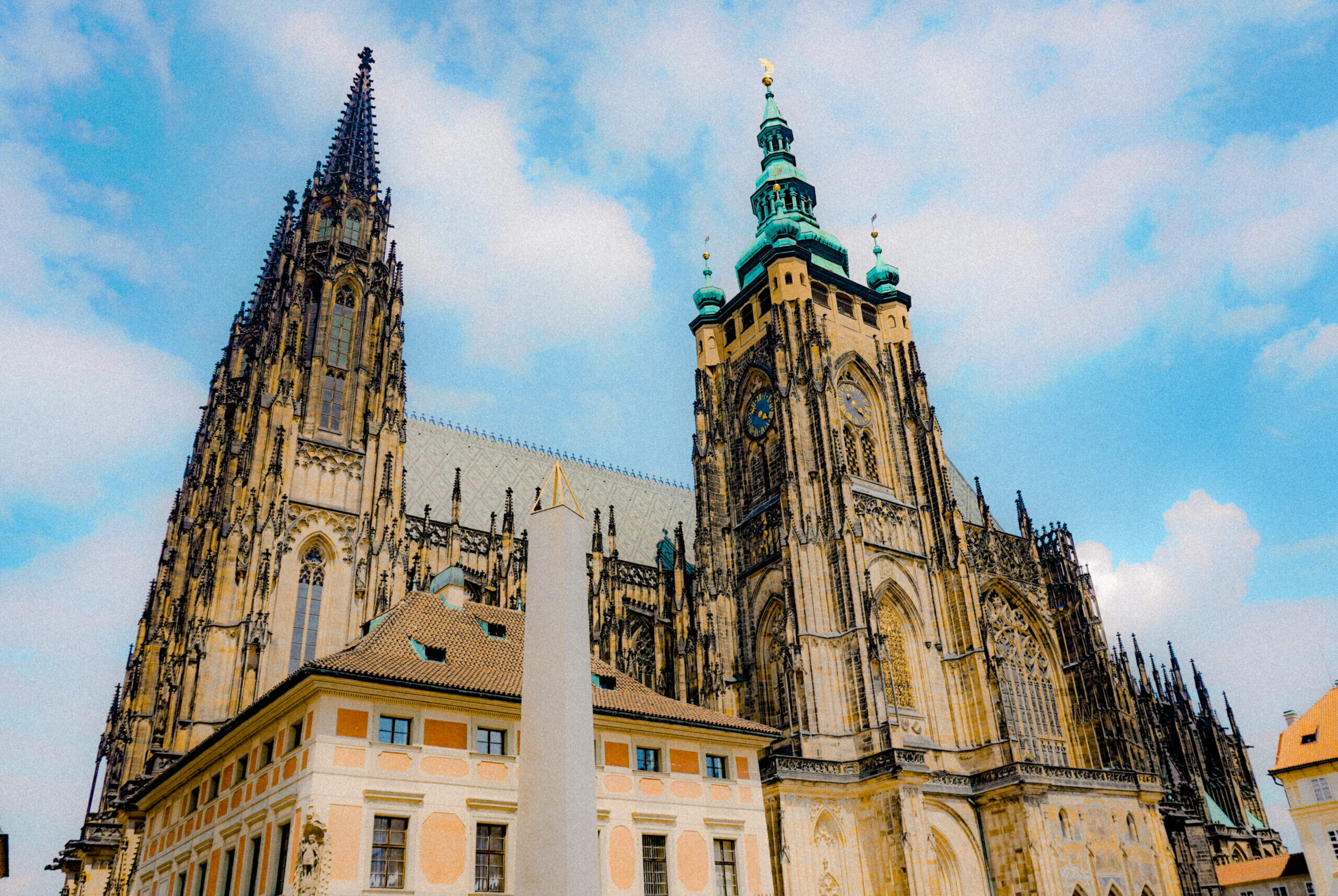 Church in Prague representing community and shalom