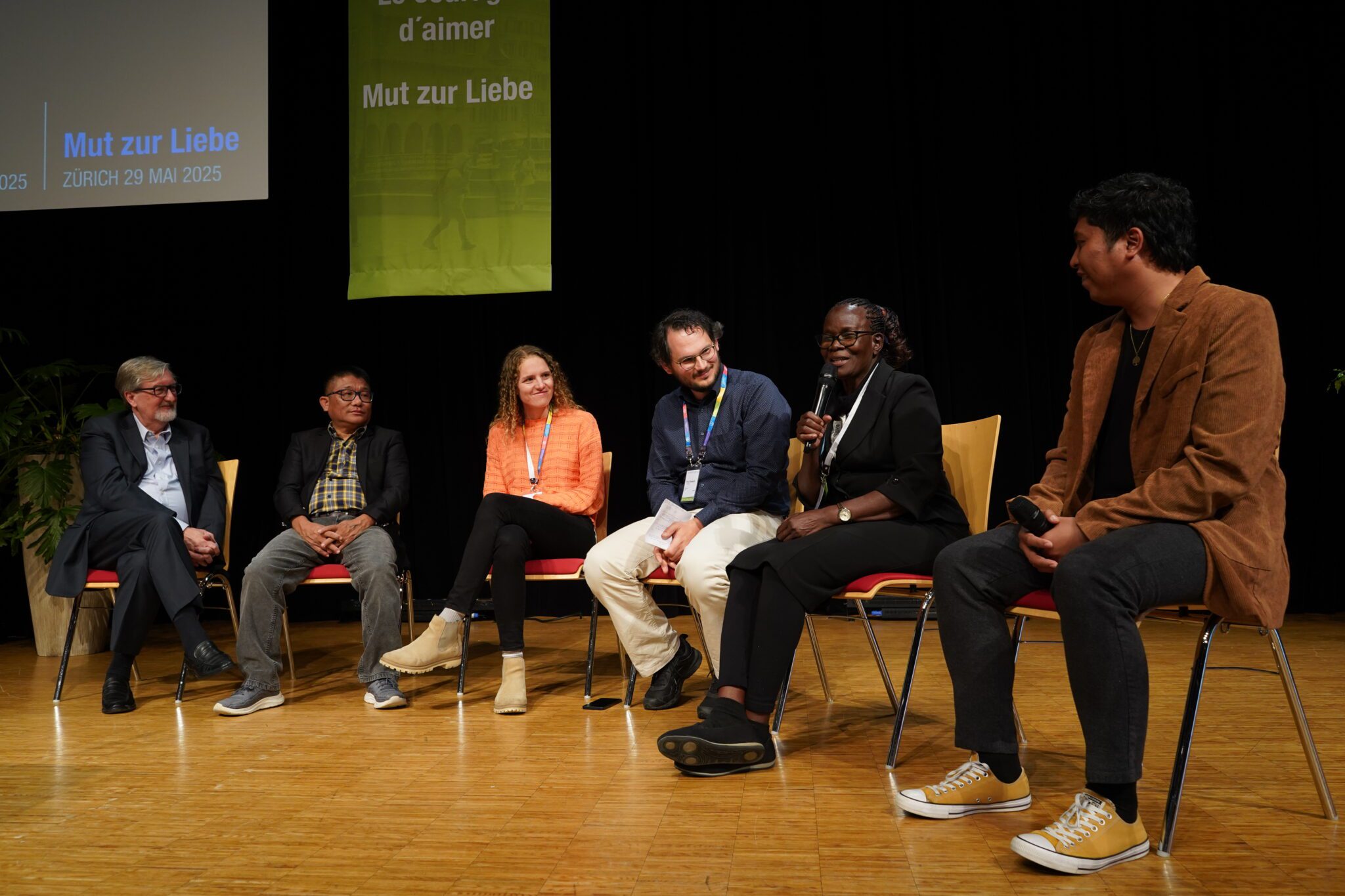 Image depicting cross-cultural church unity or dialog