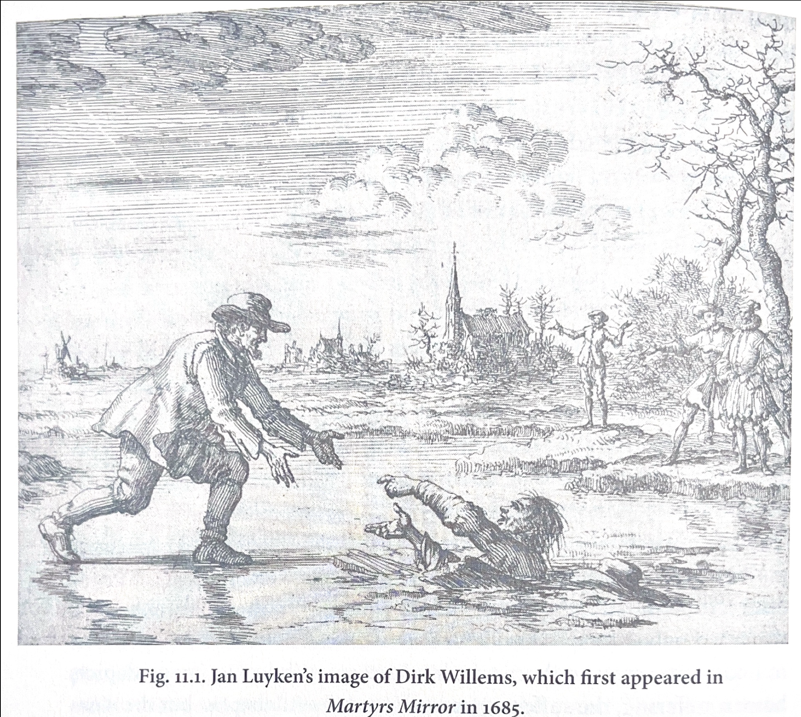 Jan Luyken Engraving Mirroring Faith